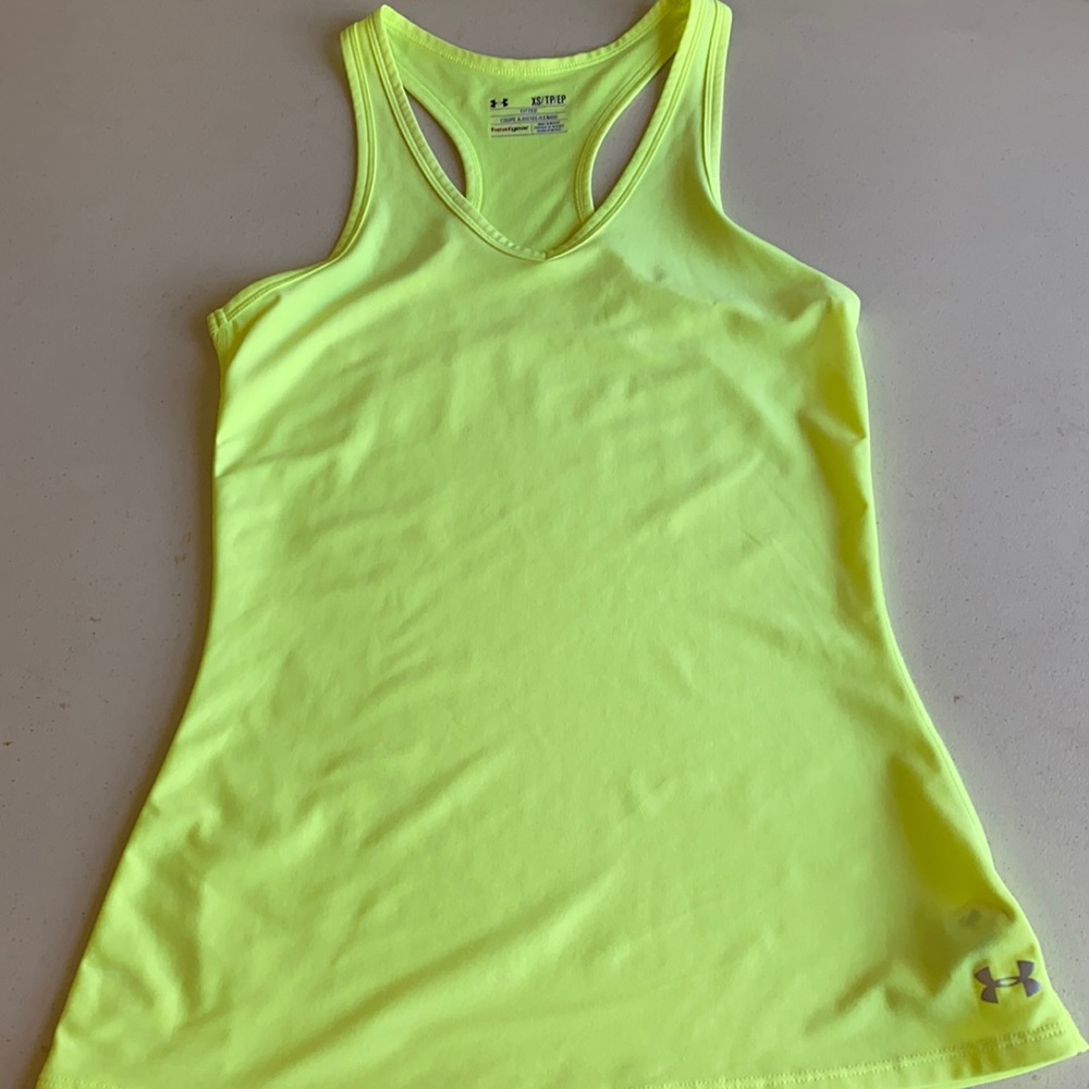 Under Armour Heat Gear Fitted Tank Sz-XS
